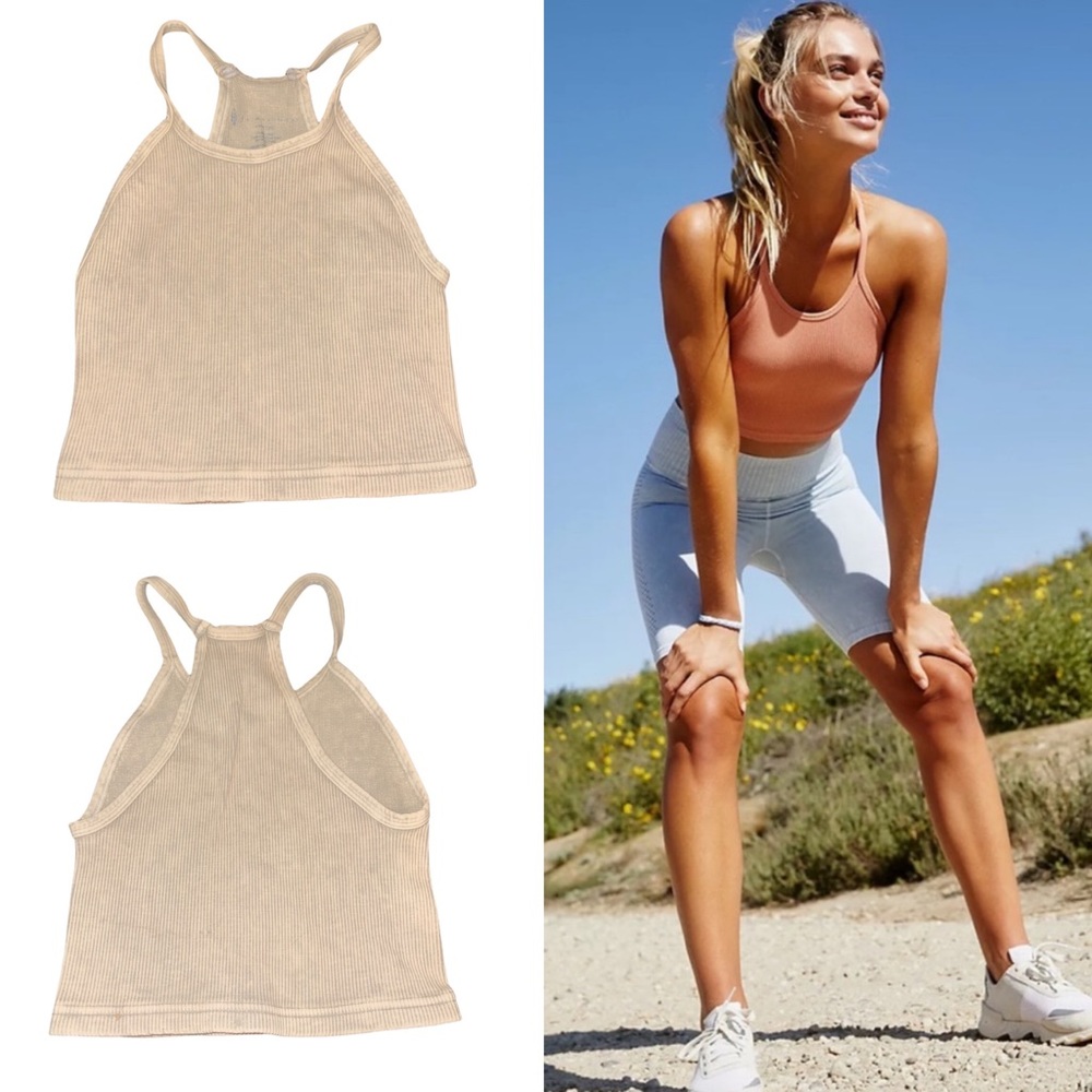 [2-Pack] NEW Free People Movement Happiness Runs Crop Top - Picture 3 of 8